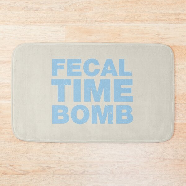 Item preview, Fecal Time Bomb - Light Blue - Distressed designed and sold by Anguru.