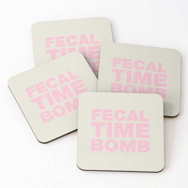 Item preview, Fecal Time Bomb - Pink - Distressed designed and sold by Anguru.
