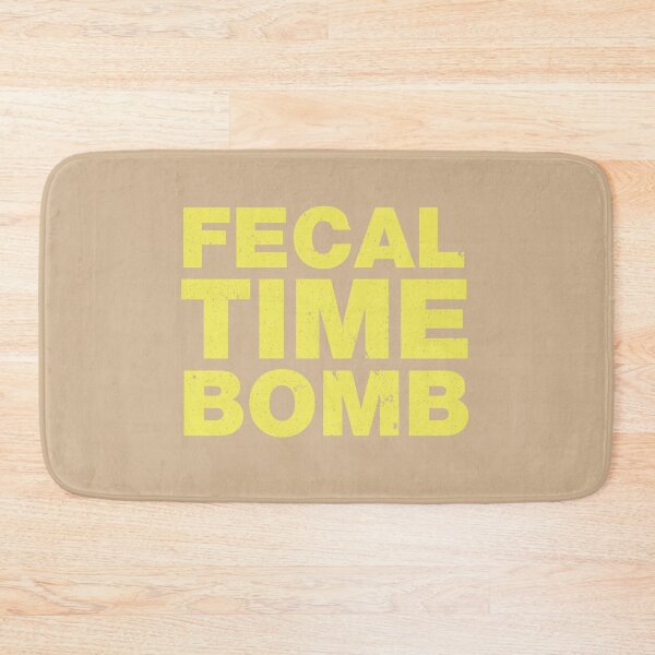 Item preview, Fecal Time Bomb - Yellow - Distressed designed and sold by Anguru.