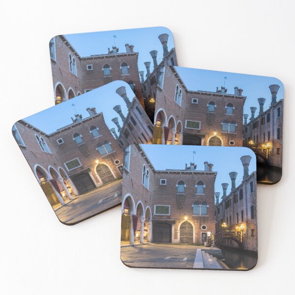 Item preview, Rialto Fish Market at Dusk - Marvelous Venice Italy designed and sold by Georgia Mizuleva.