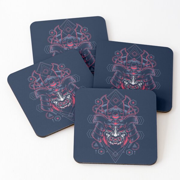 Item preview, Samurai mask sacred geometry designed and sold by Syndicate-std.