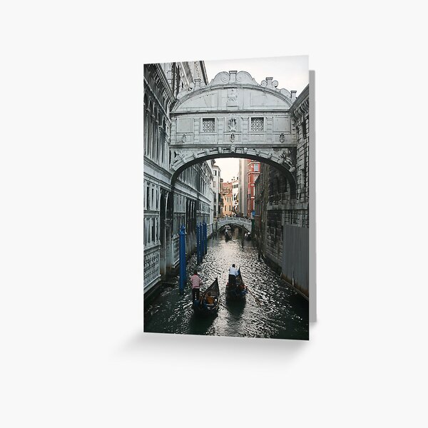 Bridge of Sighs Greeting Card