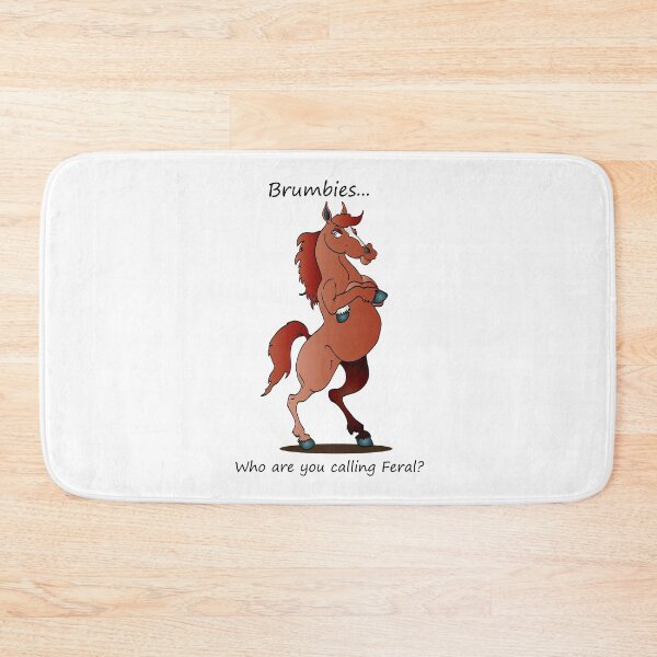 Item preview, Brumby ( Brumbies - Who are you calling feral?) designed and sold by Sketchy Pony.