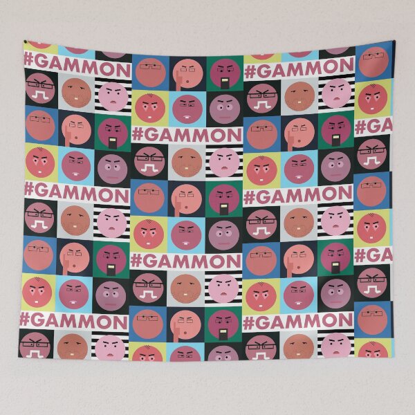 Item preview, #GAMMON - HASHTAG GAMMON - WALL OF GAMMON designed and sold by Clifford Hayes.