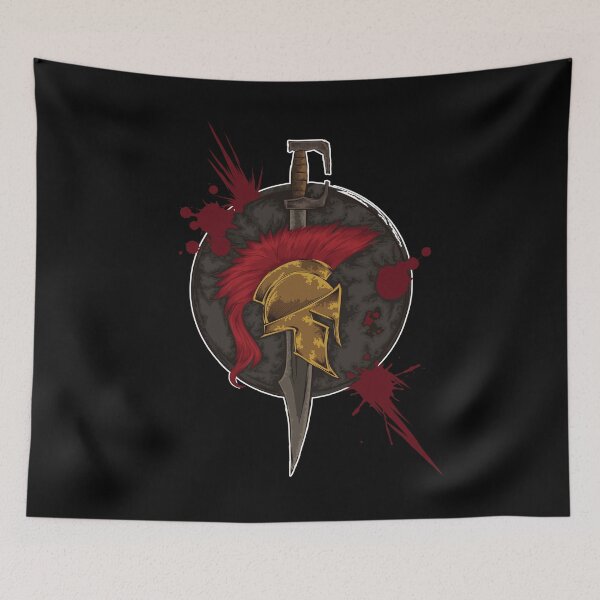 Item preview, Heroic Spartan Emblem | Warrior Fighter designed and sold by anziehend.