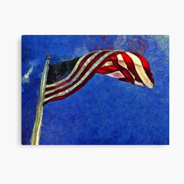 American Flag Canvas Print