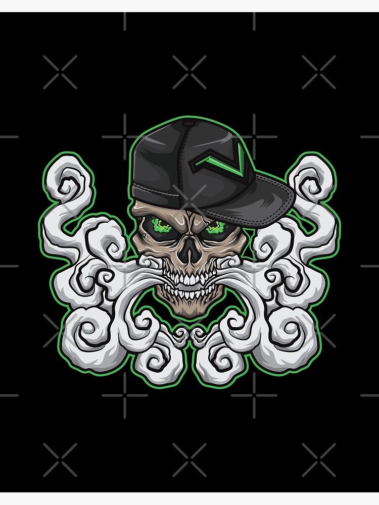 Vape Skull - Vaper Vaping Vapor Cloudchaser Flavor' Bandana