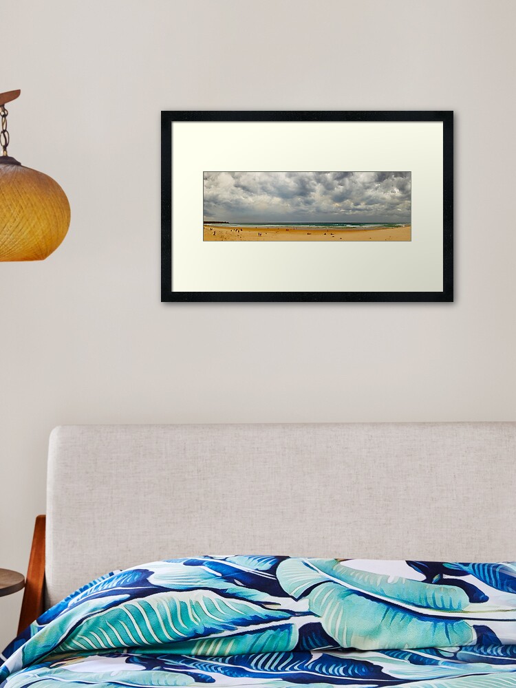 Thumbnail 2 of 7, Framed Art Print, Stormy Cape Woolamai Beach, Phillip Island, Victoria, Australia designed and sold by Chockstone.