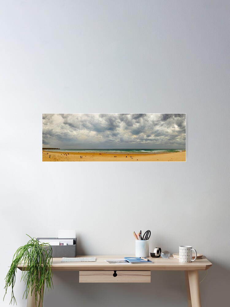 Thumbnail 2 of 3, Poster, Stormy Cape Woolamai Beach, Phillip Island, Victoria, Australia designed and sold by Chockstone.