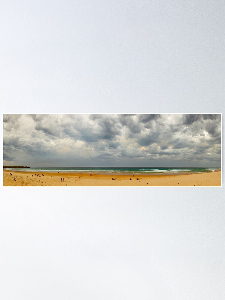 Thumbnail 1 of 3, Poster, Stormy Cape Woolamai Beach, Phillip Island, Victoria, Australia designed and sold by Chockstone.