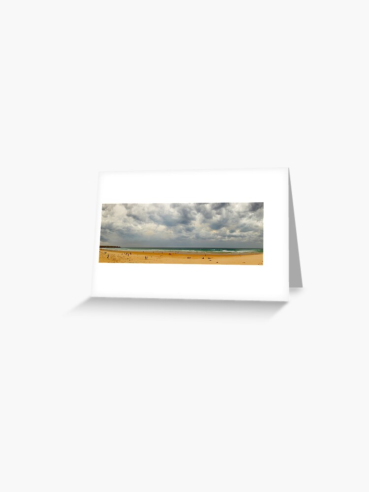 Thumbnail 1 of 2, Greeting Card, Stormy Cape Woolamai Beach, Phillip Island, Victoria, Australia designed and sold by Chockstone.