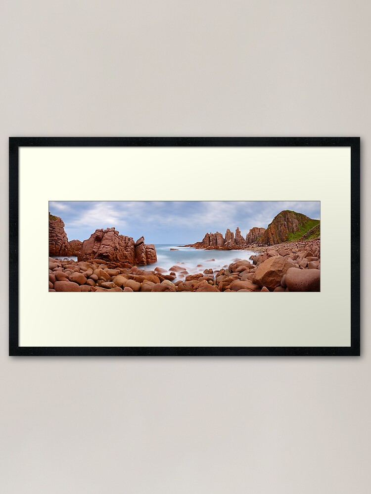 Alternate view of The Pinnacles, Phillip Island, Victoria, Australia Framed Art Print