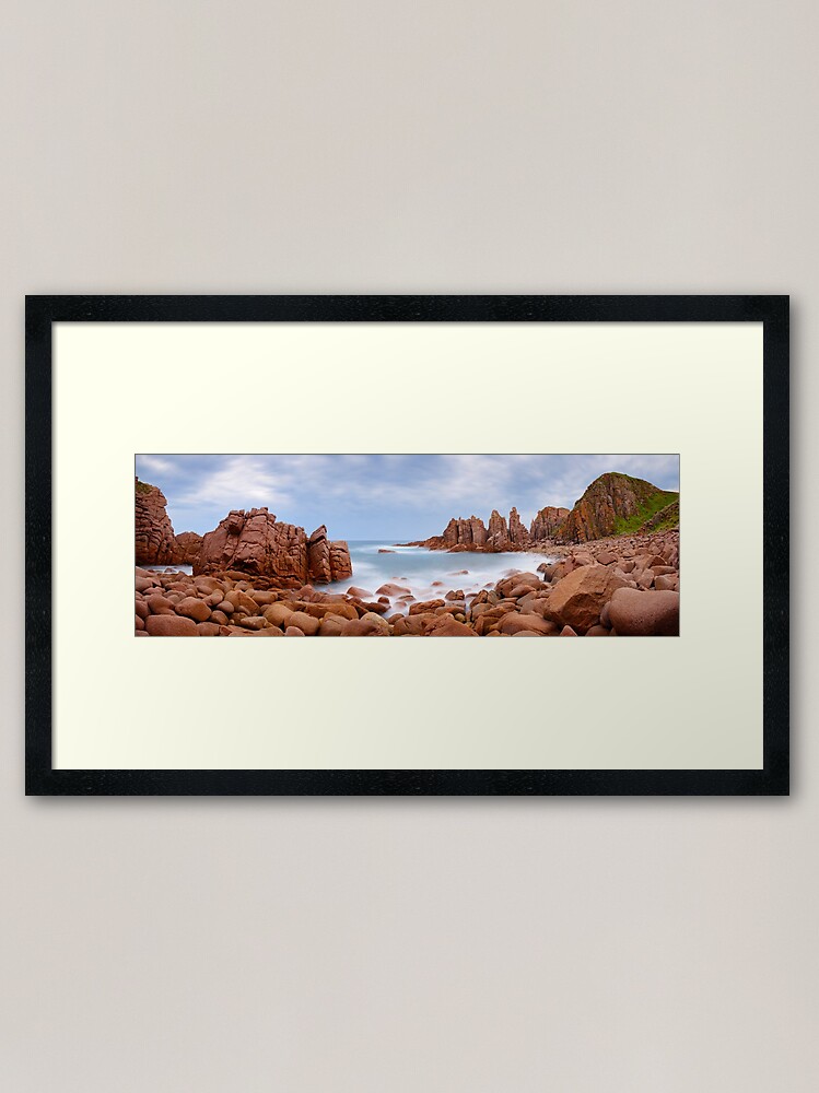 Alternate view of The Pinnacles, Phillip Island, Victoria, Australia Framed Art Print