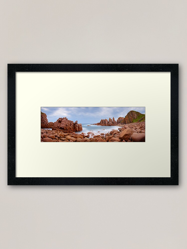 Alternate view of The Pinnacles, Phillip Island, Victoria, Australia Framed Art Print