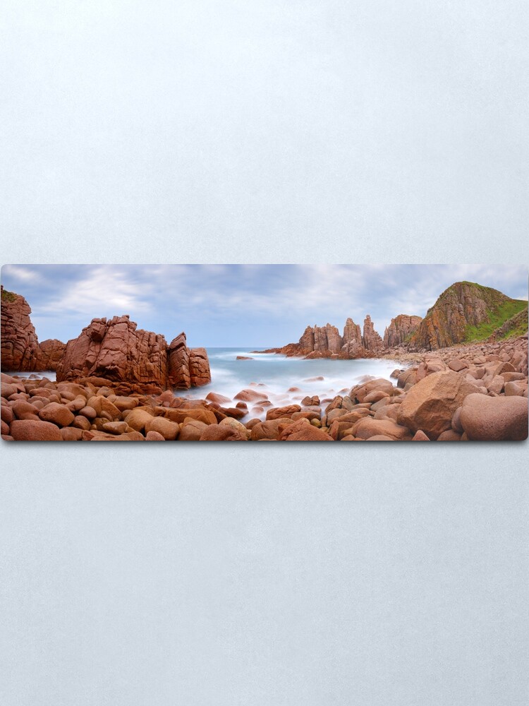 Alternate view of The Pinnacles, Phillip Island, Victoria, Australia Metal Print