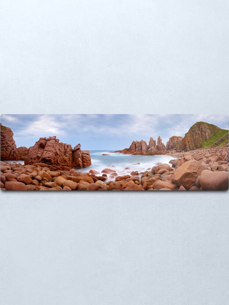 Alternate view of The Pinnacles, Phillip Island, Victoria, Australia Metal Print