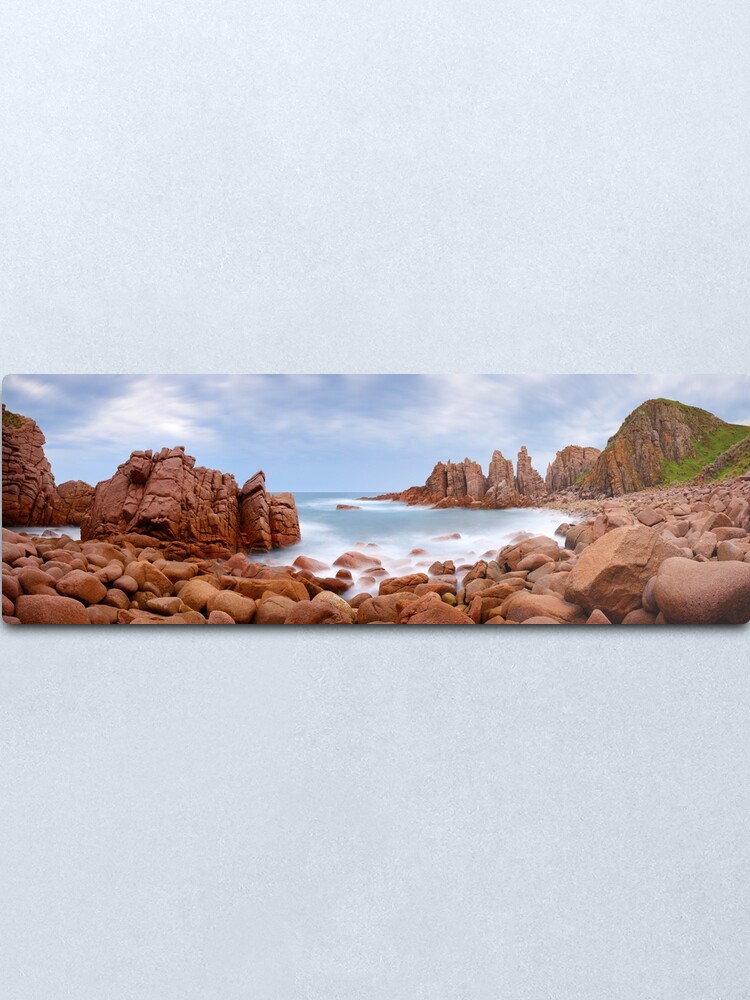 Alternate view of The Pinnacles, Phillip Island, Victoria, Australia Metal Print