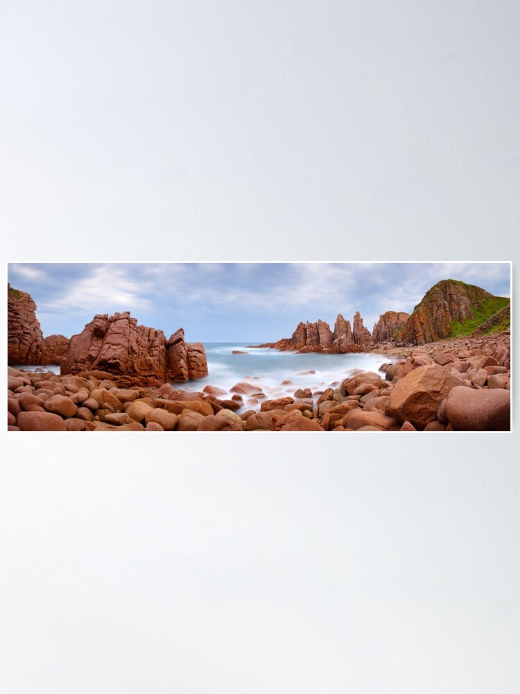 Alternate view of The Pinnacles, Phillip Island, Victoria, Australia Poster