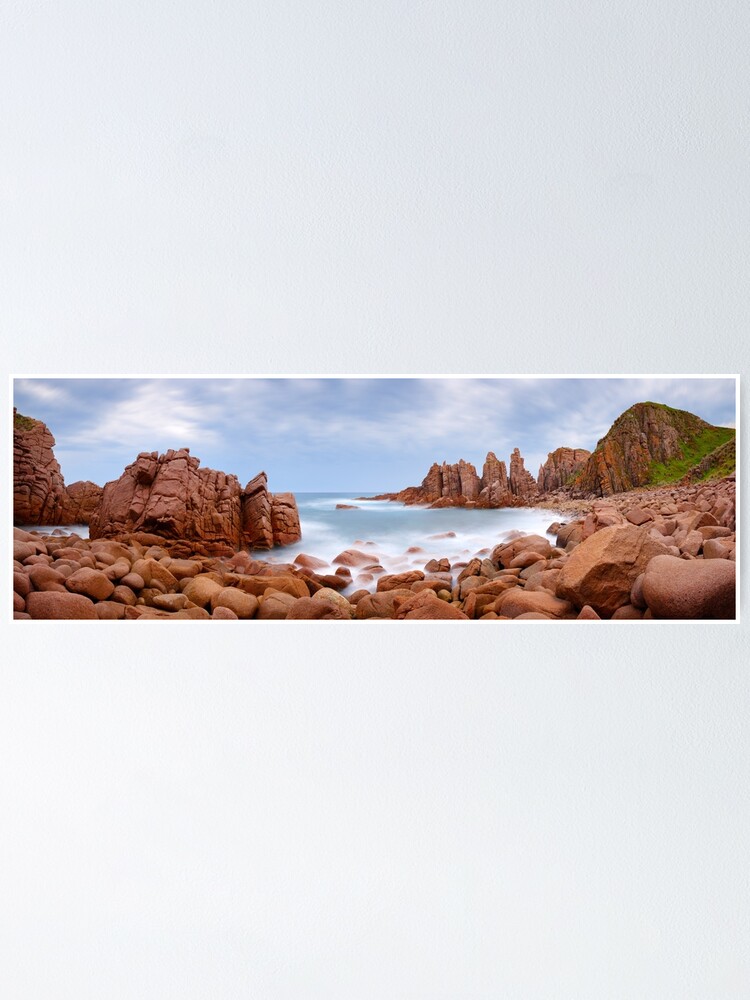 Alternate view of The Pinnacles, Phillip Island, Victoria, Australia Poster