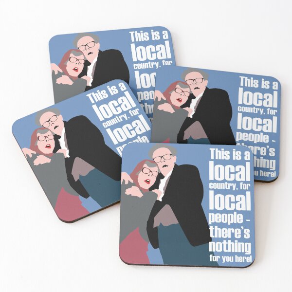 Item preview, BREXIT - THIS IS A LOCAL COUNTRY, FOR LOCAL PEOPLE - THERE'S NOTHING FOR YOU HERE! TUBBS AND EDWARD designed and sold by Clifford Hayes.