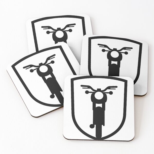 Item preview, Scooter S50 S51 Crest (black) designed and sold by VEB Ostladen.
