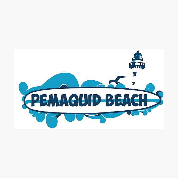 Item preview, Pemaquid Beach. designed and sold by America Roadside..