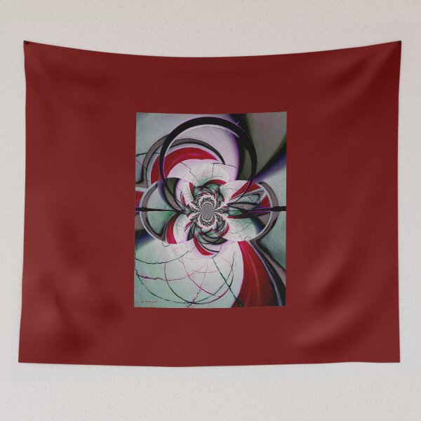 Item preview, Broken Symmetry Red designed and sold by Faye Anastasopoulou.