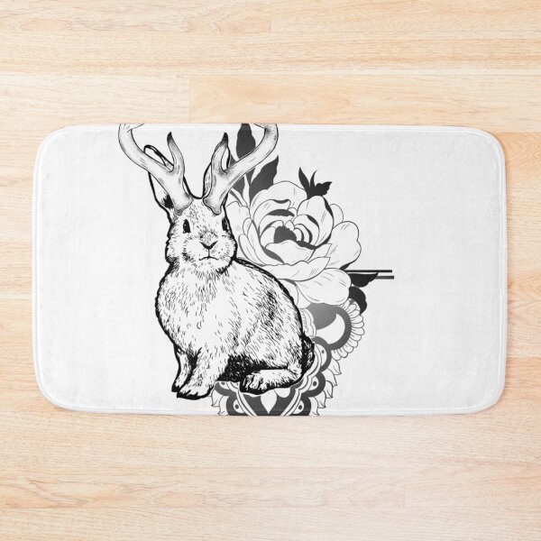 Item preview, Jackalope Mandala designed and sold by KalikaGraphisme.