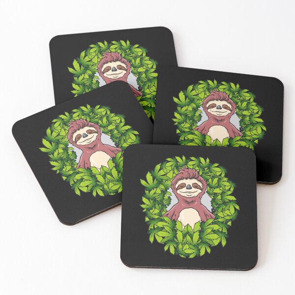 Item preview, Stoned Sloth | Weed Cannabis THC CBD Ganja designed and sold by anziehend.