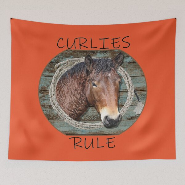 Item preview, American Curly Horse Curlies Rule designed and sold by CharJens.