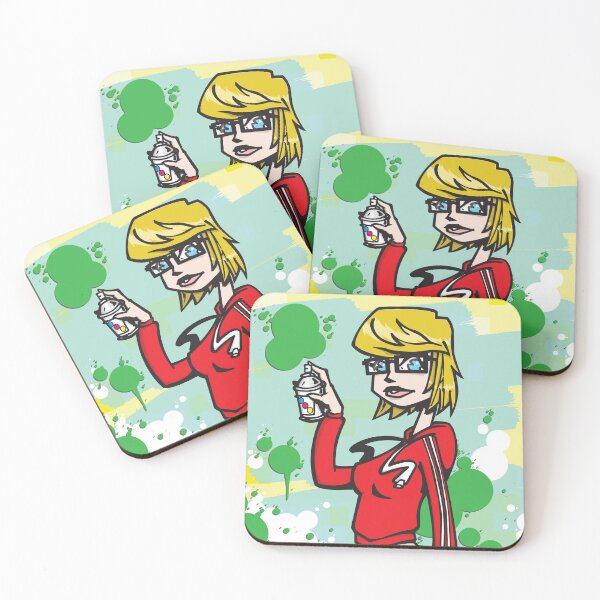 Item preview, Graffiti Girl designed and sold by RobSmidDesigns.