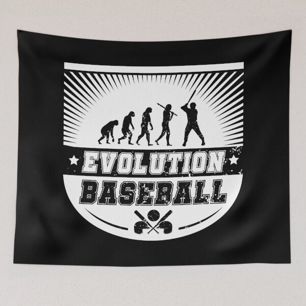 Aperçu de l'œuvre Évolution du baseball créée et vendue par anziehend.