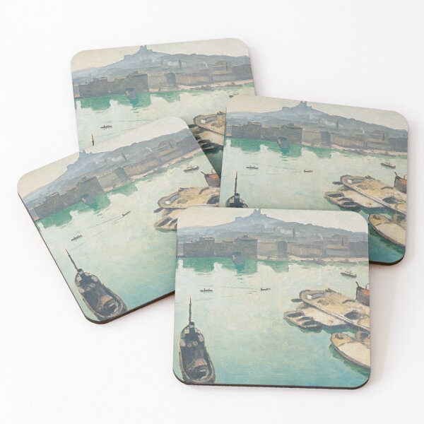 Aperçu de l'œuvre Albert Marquet - Port de Marseille créée et vendue par Vintage Designs +.