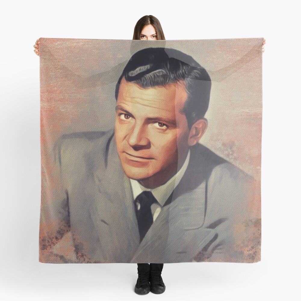 Dana Andrews, Vintage Actor Scarf