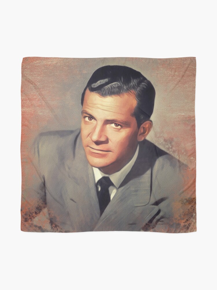 Alternate view of Dana Andrews, Vintage Actor Scarf