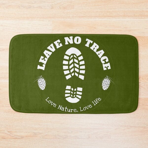 Item preview, Leave No Trace Shirt - Love Nature Shirt - Respect nature t-shirt - Protect nature t shirt - Wilderness Shirt - Wild Nature designed and sold by happygiftideas.