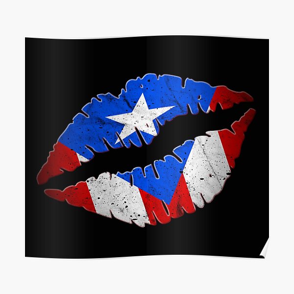 6005.Ron Matusalem.cats toasting Puerto Rico flag under moon.POSTER.Home art 6005.Ron Matusalem.cats toasting Puerto Rico flag under moon.POSTER.Home art