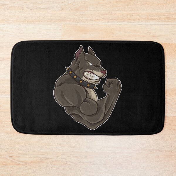 Item preview, Pitbull At The Gym | Training Fitness Muscles designed and sold by anziehend.