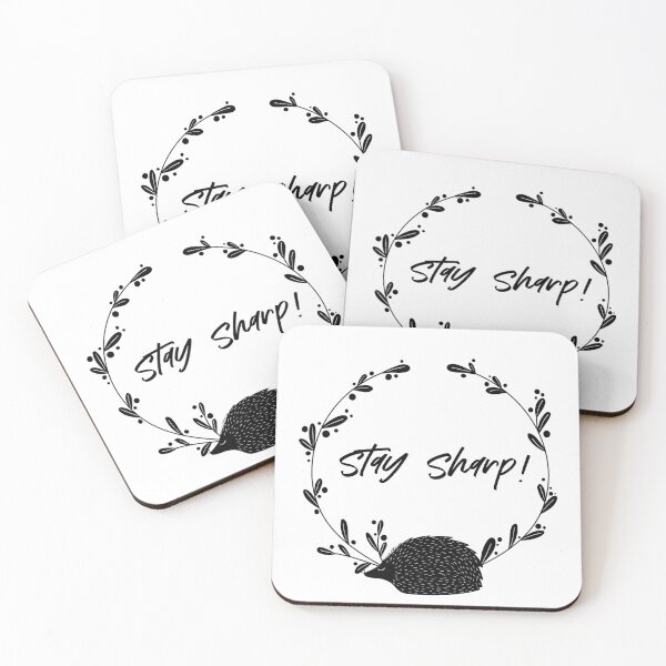 Item preview, Stay Sharp Hedgehog  designed and sold by gsproductsgs.