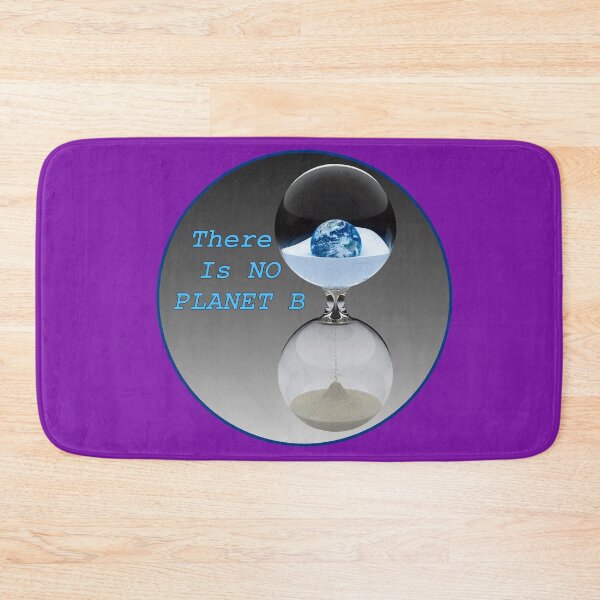 Item preview, No Planet B Hour Glass Planet Earth designed and sold by CharJens.