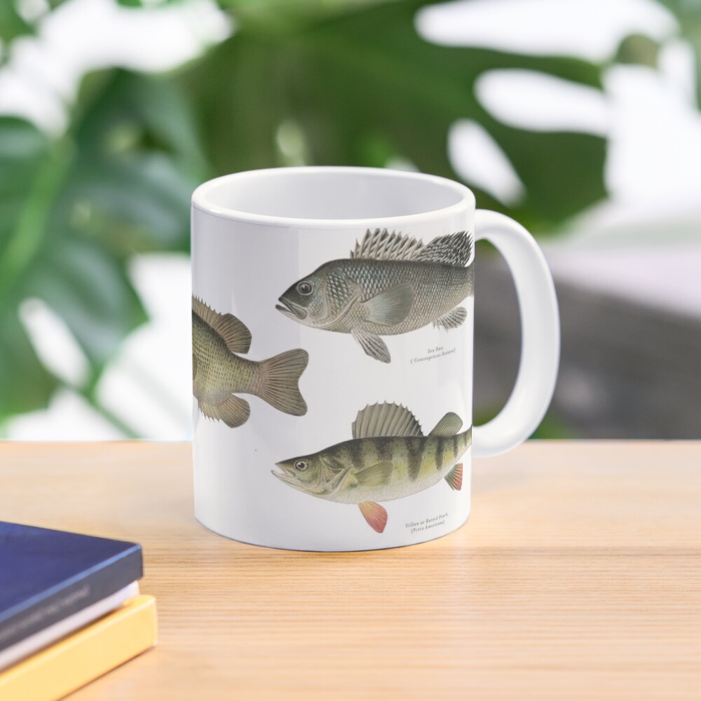 "Fisherman's Five Fish Mug" Coffee Mug by AnastasiaO Redbubble