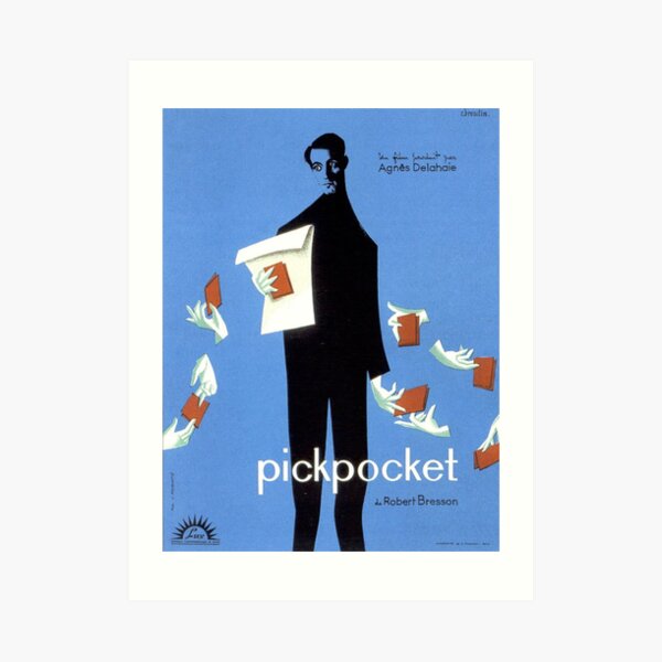 Pickpocket - Robert Bresson film Art Print
