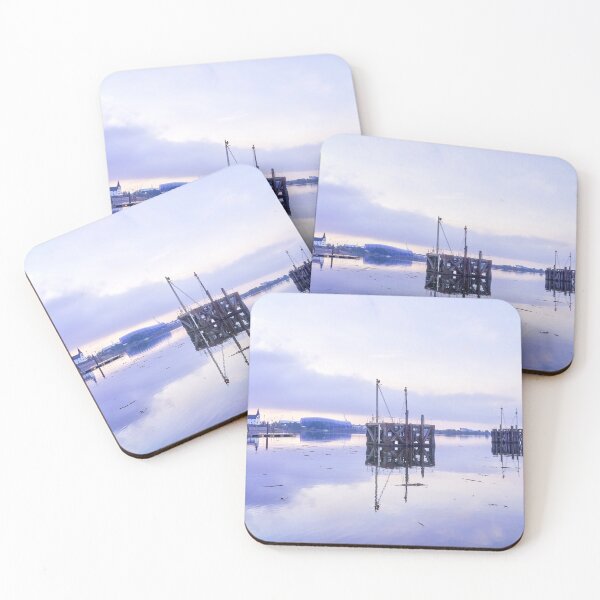Item preview, Sunrise over Cardiff Bay designed and sold by MaclarenPhoto.