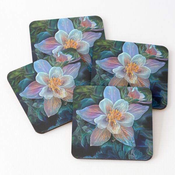 Item preview, Florescent Columbine  designed and sold by Kestrelle.
