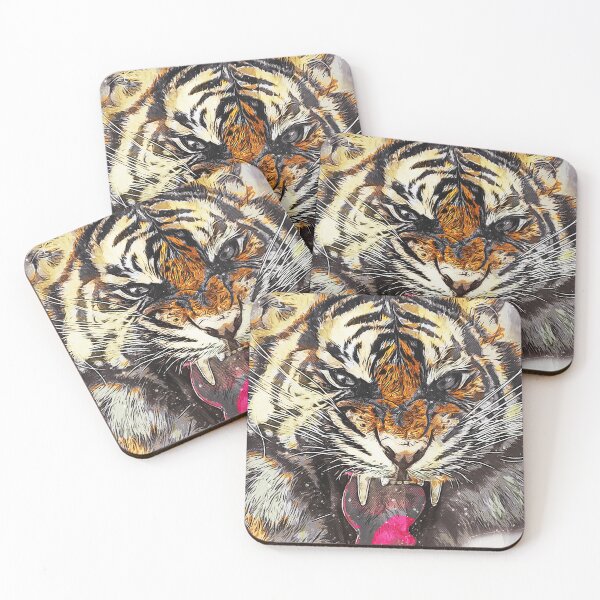 Item preview, Wild Tiger designed and sold by AM FineArtPrints.