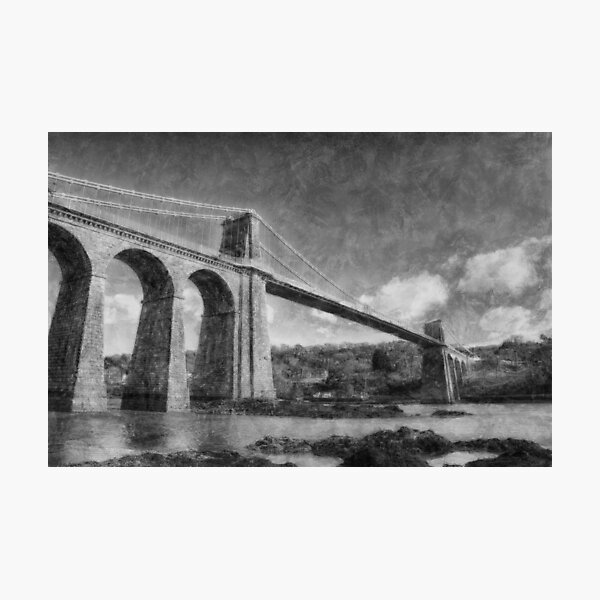 Item preview, Menai Suspension Bridge designed and sold by MitchellAK.
