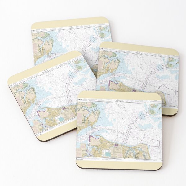 Item preview, Chesapeake Bay Nautical Chart designed and sold by cocreations.