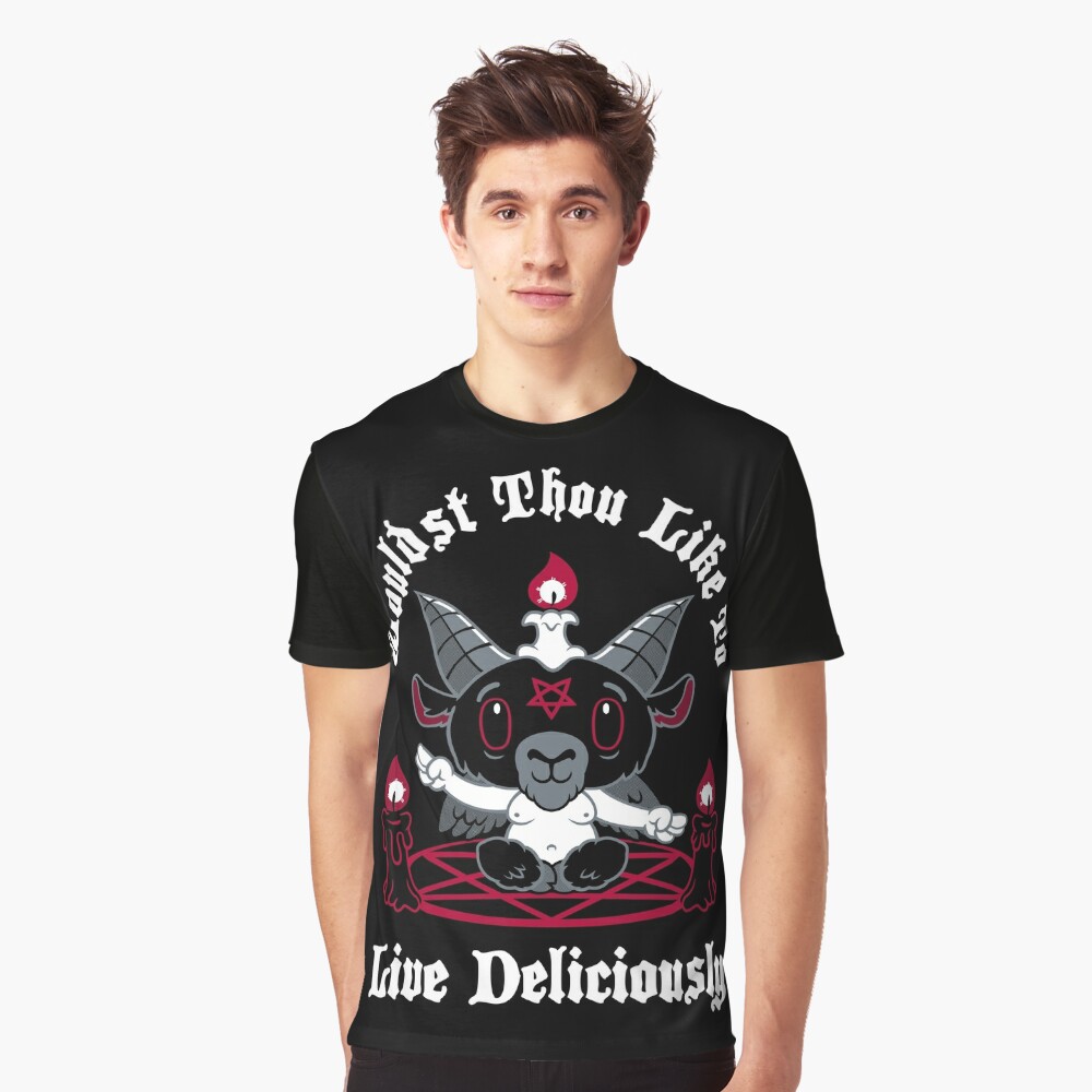 live deliciously t shirt