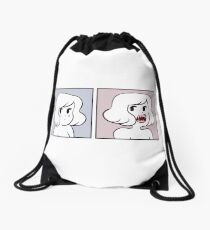 fangs Drawstring Bag