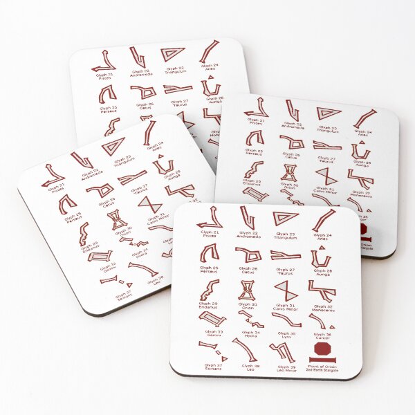 Item preview, Dialing Address Glyph Set 2  designed and sold by Nikki SpaceStuffPlus.